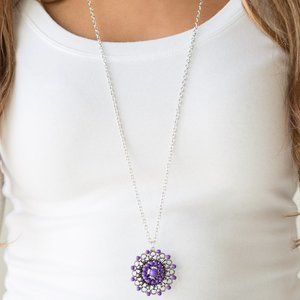 Boho Bonanza Purple Necklace